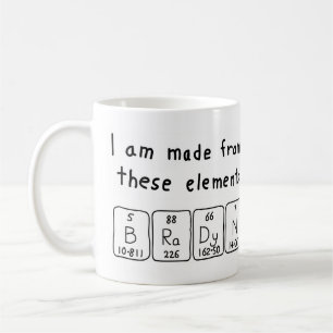 Bradyn periodic table name mug