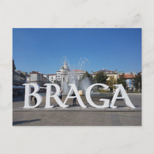 BRAGA,PORTUGAL POSTCARD
