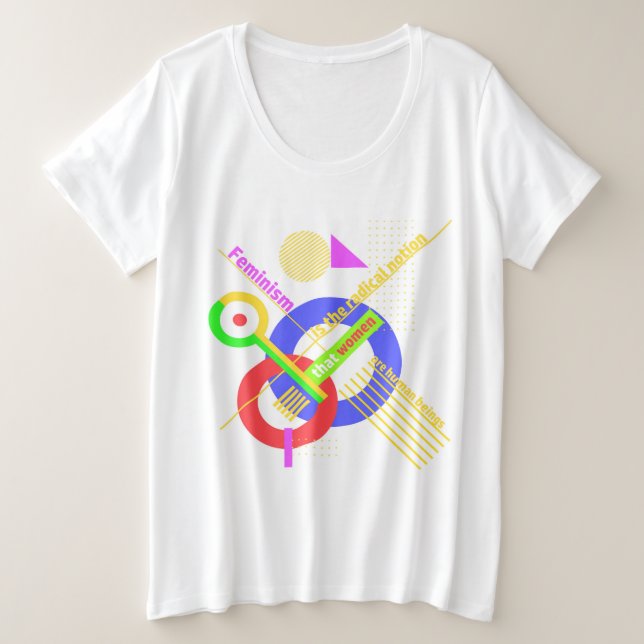 Brahaus Plus Size T-Shirt (Design Front)