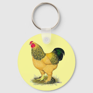 Brahma: Buff Rooster Keychain