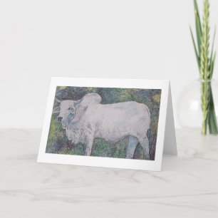 BRAHMA BULL CARD