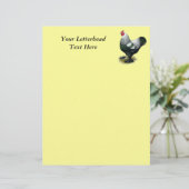 Brahma:  Dark Rooster (Standing Front)