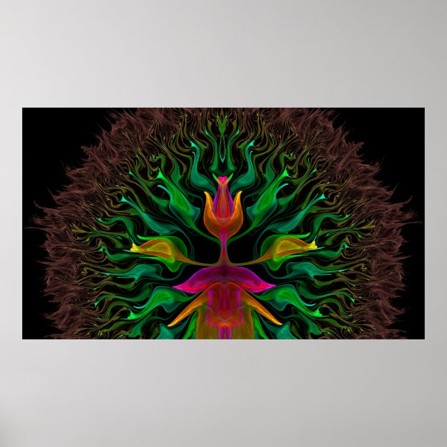 Brahma Disguised as a Tulip Poster (Front)