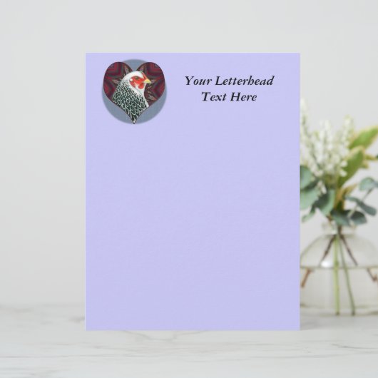 Brahma Hen Heart (Standing Front)