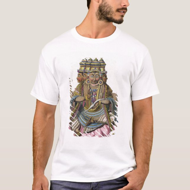Brahma, Hindu god of creation, from 'Voyage aux In T-Shirt (Front)