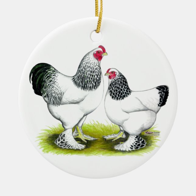 Brahma_Light_7 Ceramic Ornament (Front)