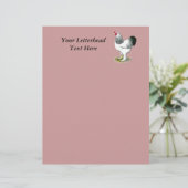 Brahma:  Light Rooster (Standing Front)