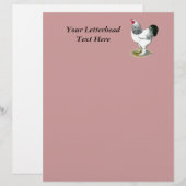 Brahma:  Light Rooster (Front/Back)