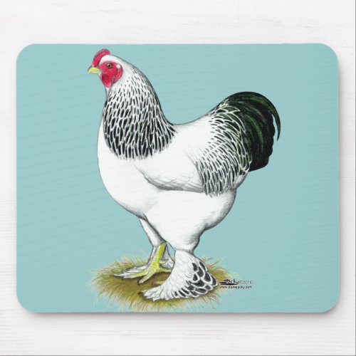 Brahma  Light Rooster Mouse Pad