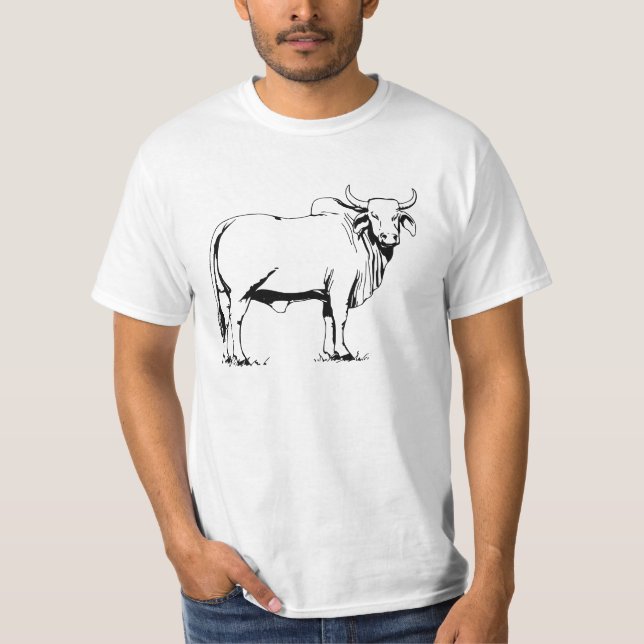 Brahman Cow T-Shirt (Front)