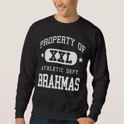 Brahmas XXL Athletic School Property Sweatshirt