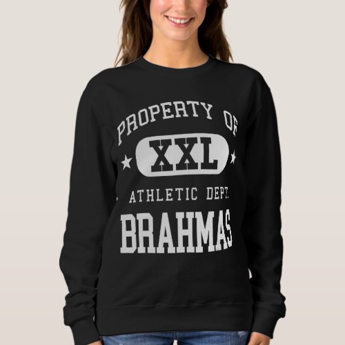 Brahmas XXL Athletic School Property Sweatshirt