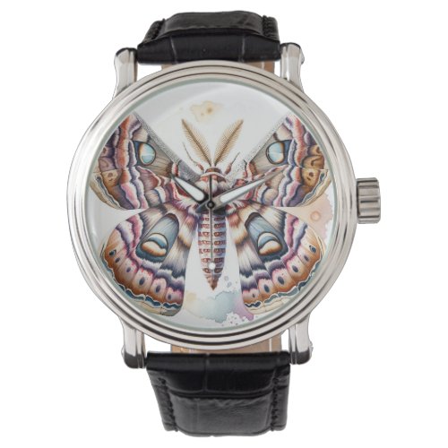 Brahmin Moth Watercolor IREF306 _ Watercolor Watch