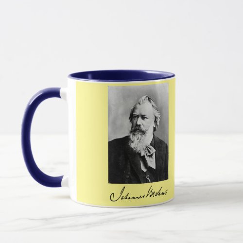 Brahms Classical Composer Mug