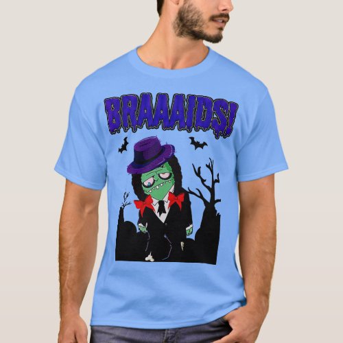 Braid Zombie T_Shirt