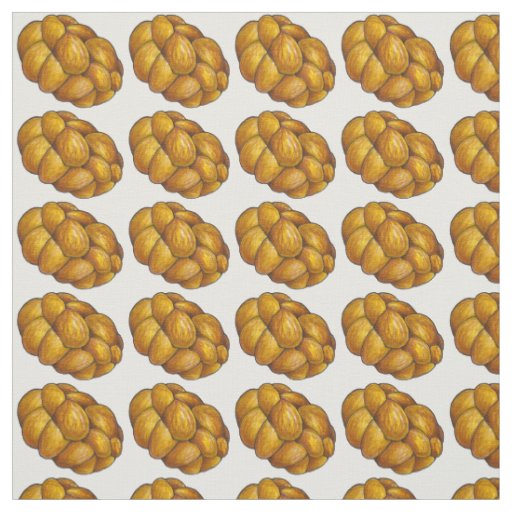 Braided Challah Bread Loaf Loaves Jewish Holiday Fabric