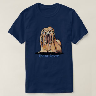 Braided Lhasa Apso T-Shirt