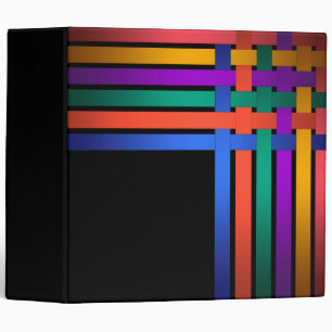 Braiding ribbons 3 ring binder