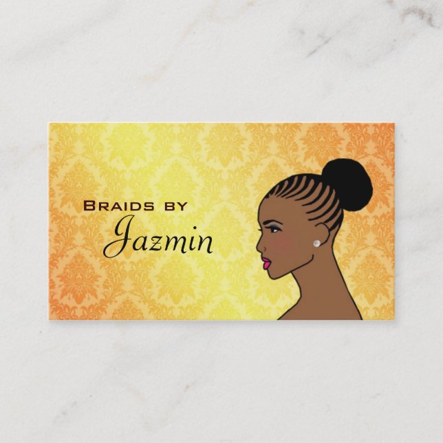 Braids Business Cards (Front)