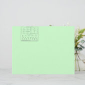 Braille Alphabet Letter Head (Standing Front)