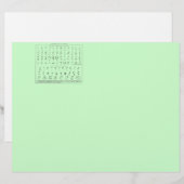 Braille Alphabet Letter Head (Front/Back)