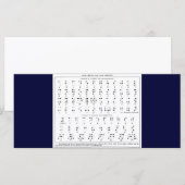 Braille Alphabet Rack Card (Front/Back)