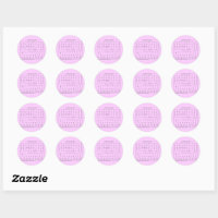 The Braille Alphabet. Sticker for Sale by albutross