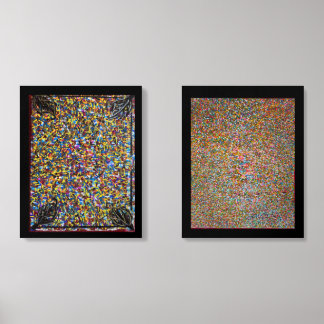 Braille Dots Foam Core Photo Tile