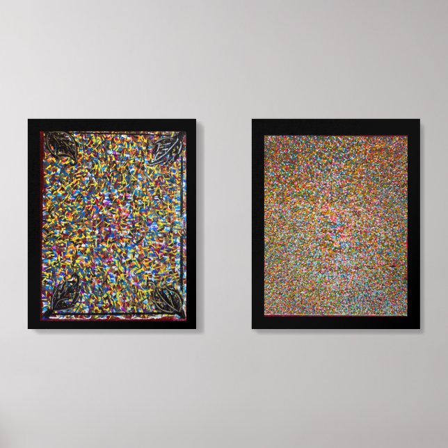 Braille Dots Foam Core Photo Tile (Front Set)