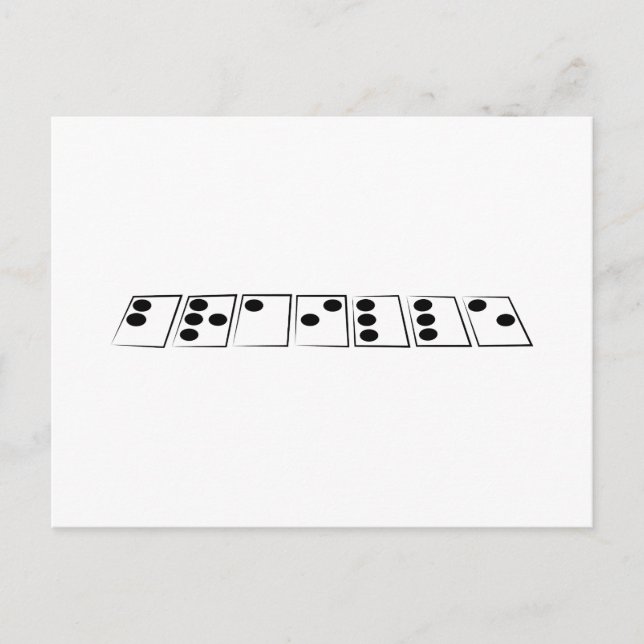 Braille Postcard (Front)