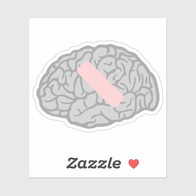Brain- Ache Sticker (Sheet)