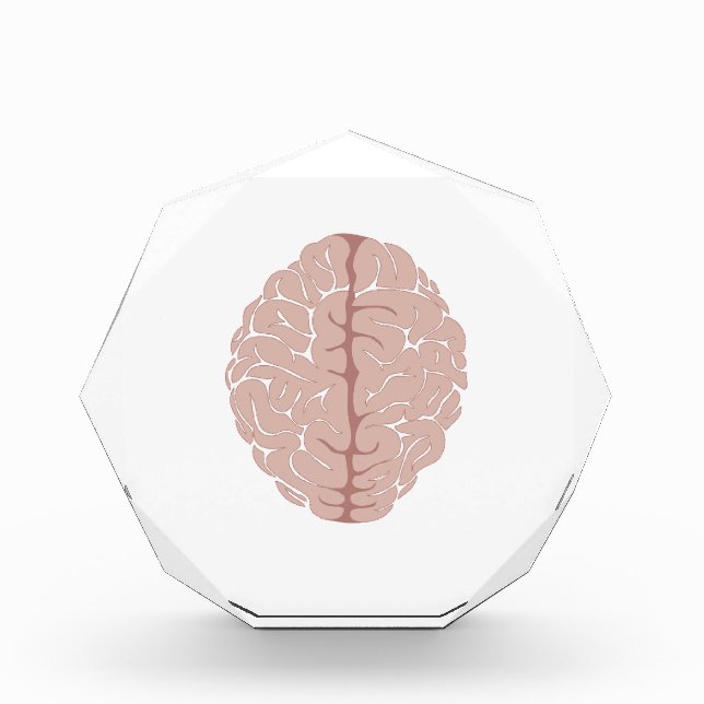 Brain Acrylic Award (Front)
