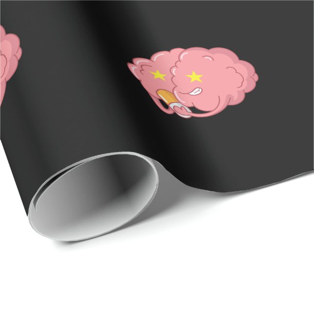 brain and placebo tablet wrapping paper (Roll Corner)