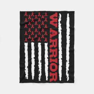 Brain Aneurysm Awareness 9  Fleece Blanket