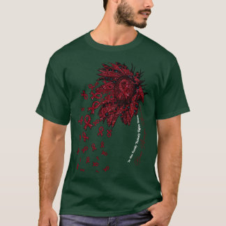 Brain Aneurysm Awareness Awareness sunflower nobod T-Shirt