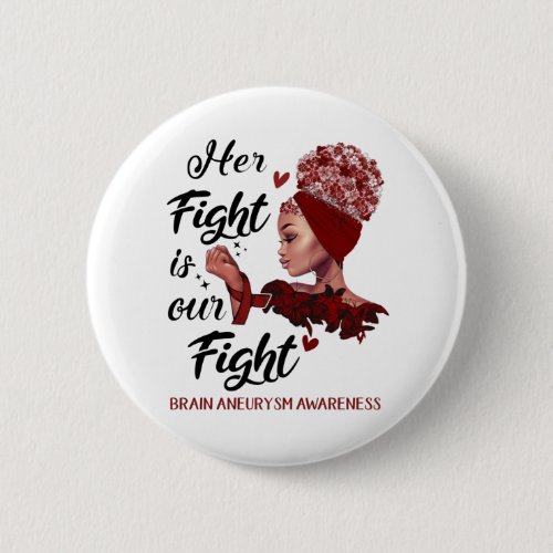 Brain Aneurysm Awareness Her Fight Is Our Fight Button