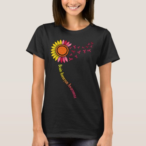 Brain Aneurysm Awareness Month Support Graphic  T_Shirt