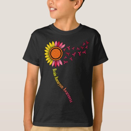 Brain Aneurysm Awareness Month Support Graphic  T_Shirt