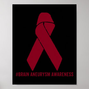 Brain Aneurysm Awareness Survivor Poster