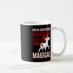 Brain Aneurysm Awareness Unicorn Supporter Intracr Coffee Mug