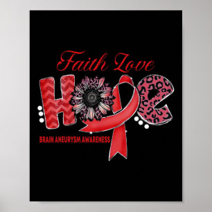 Brain Aneurysm Doesn't Come With a Manual it Comes Poster