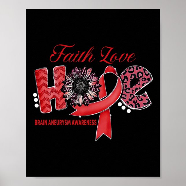 Brain Aneurysm Doesn't Come With a Manual it Comes Poster (Front)