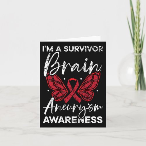 Brain Aneurysm Survivor Medical Condition Aneurysm Card