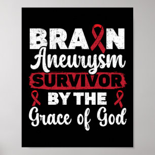 Brain Aneurysm Survivor Medical Condition Aneurysm Poster