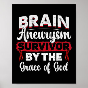 Brain Aneurysm Survivor Medical Condition Aneurysm Poster