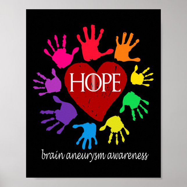 Brain Aneurysm Warrior1  Poster (Front)