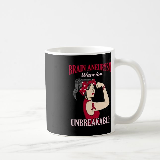 Brain Aneurysm Warrior Awareness Month Supporter G Coffee Mug (Right)