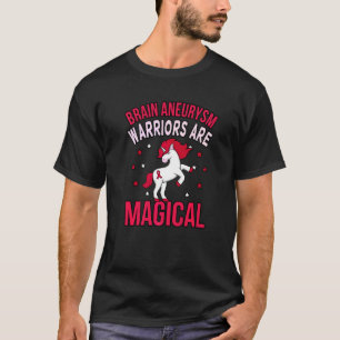 Brain Aneurysm Warriors Magical Awareness Month Gr T-Shirt
