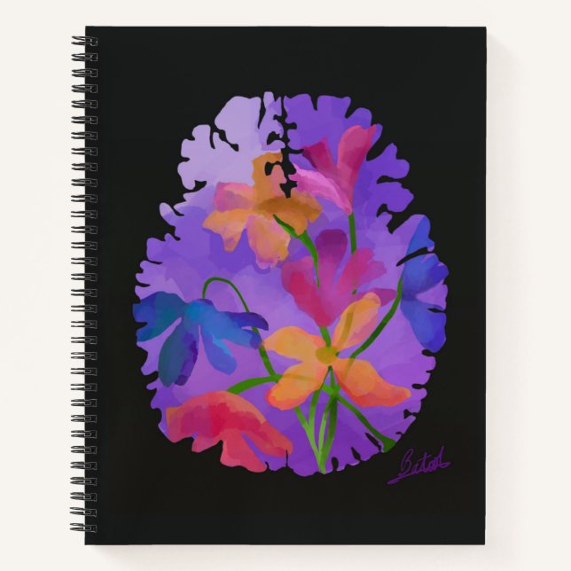 Brain Art Notebook (Front)