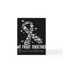 Brain Cancer Awareness 3 Card